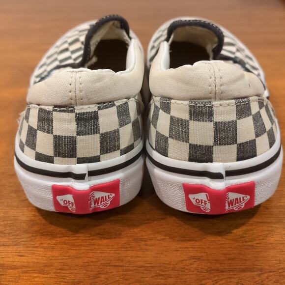 Vans Classic Slip On Checkerboard Big kids size 3 - Picture 3 of 4